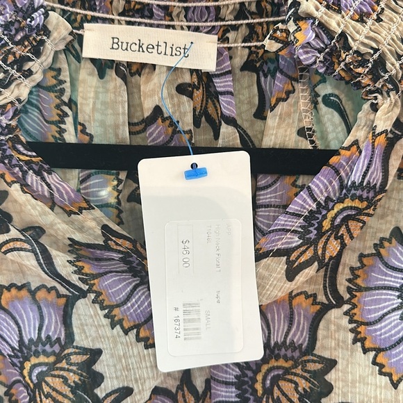 Bucketlist High Neck Floral Tunic - Picture 2 of 7